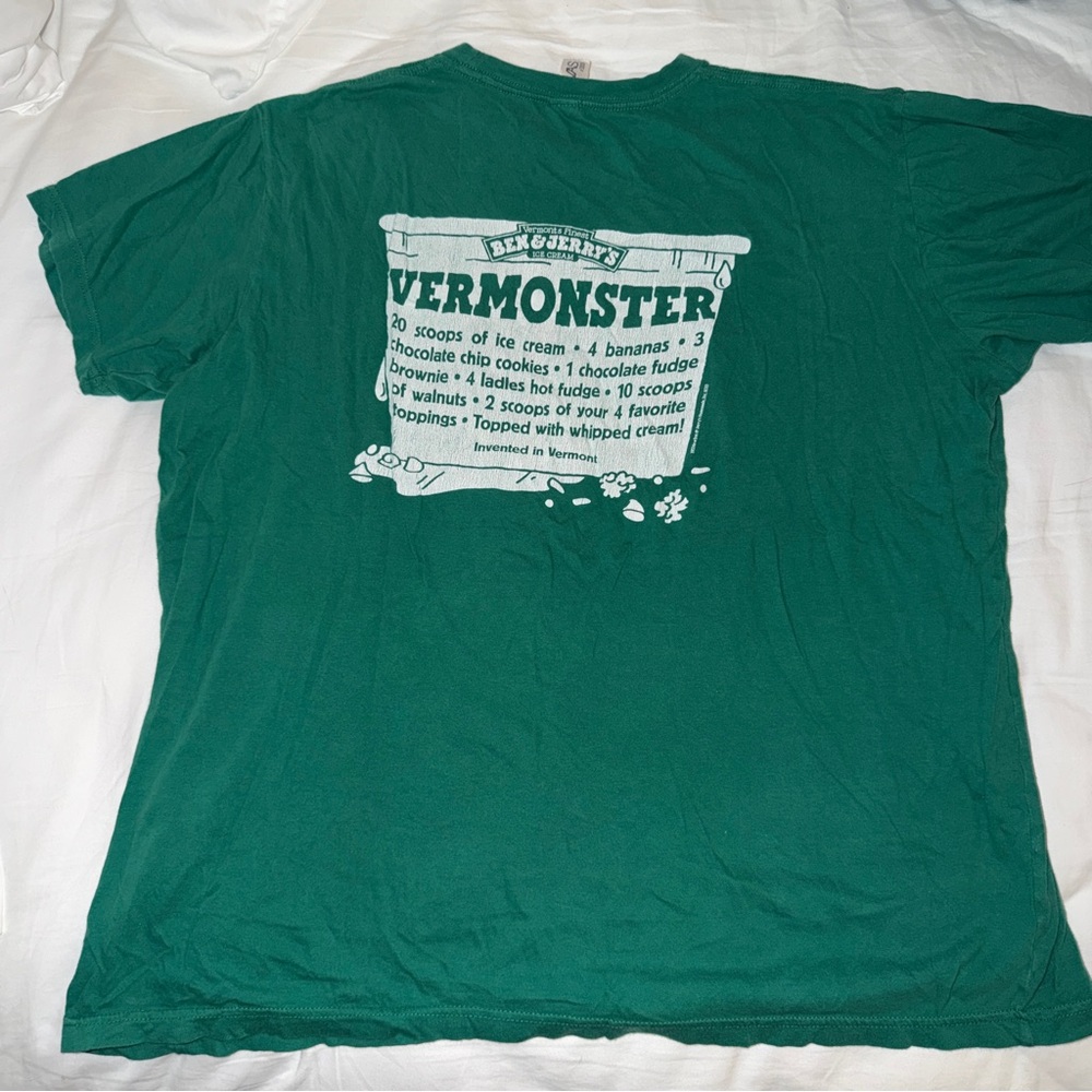 Vintage Ben & Jerry’s Vermonster T-Shirt – Original Vermont Location Tee
